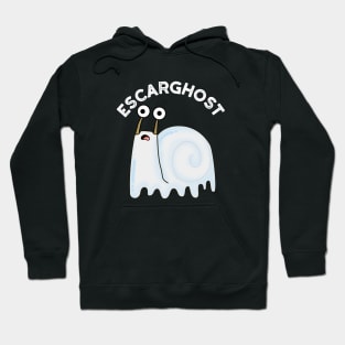 Escarghost Funny French Ghost Snail Pun Hoodie